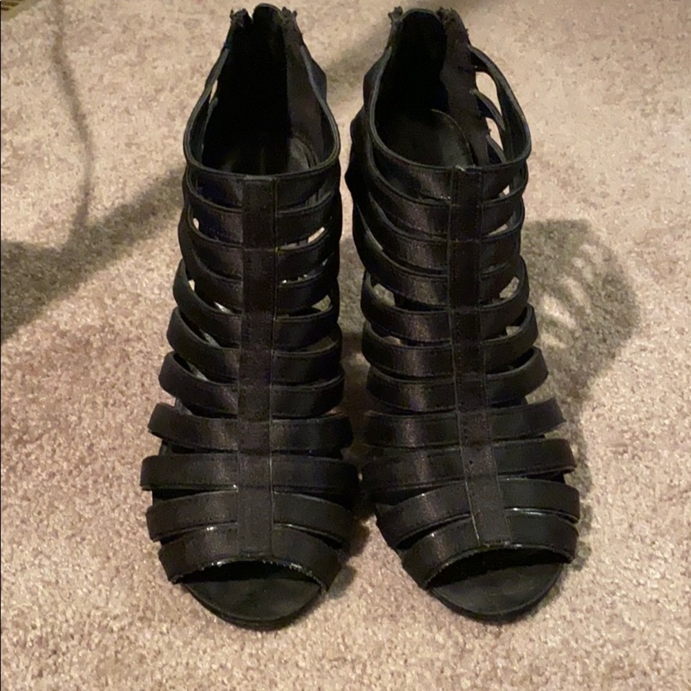 Worn twice, and wanting to downsize.